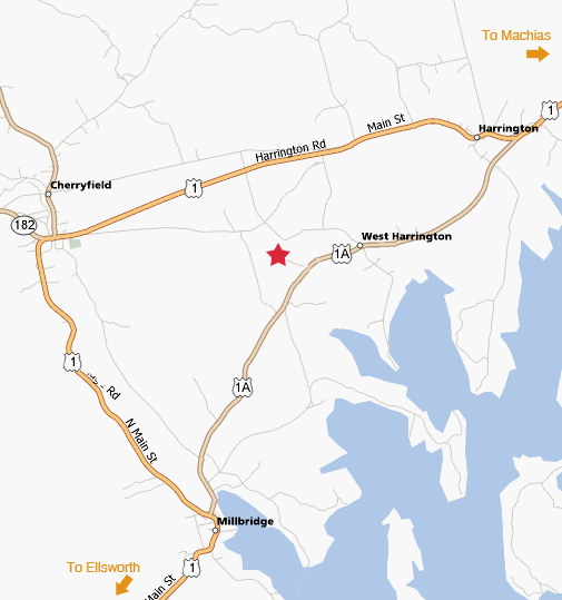 Map of 56 Shop Hill Road