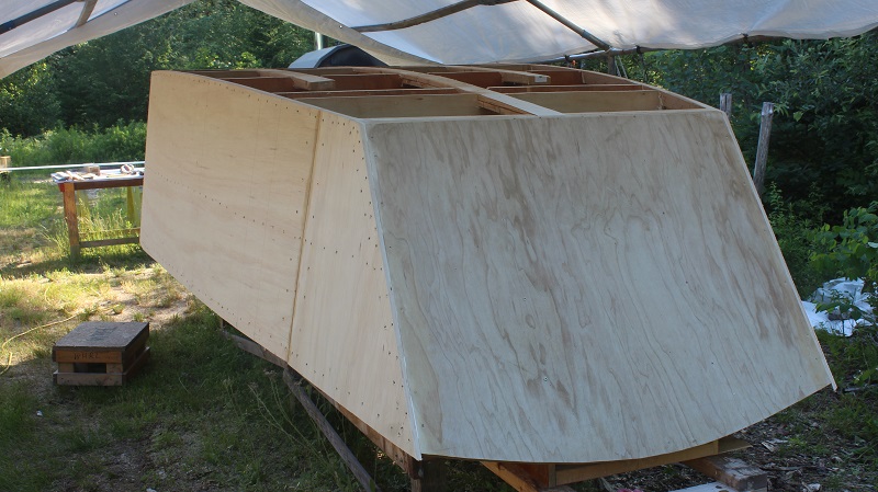 Ep 12 – 18′ Sailboat Build (Prep for Bottom Panels)