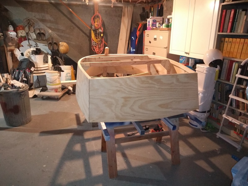 Shoestring Shipyard Subscriber Builds Dinghy!