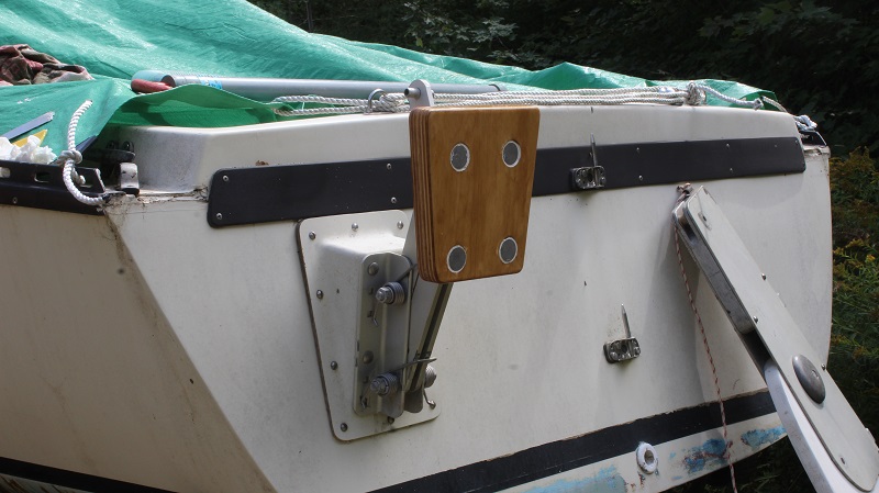 Mirage 5.5 – Outboard Motor Mount Pad Renewal